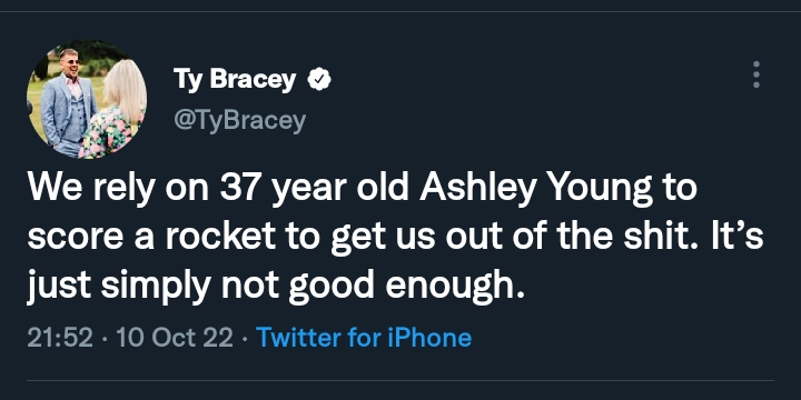 Some reactions to Ashley Young's wonder goal against Nottingham Forest.