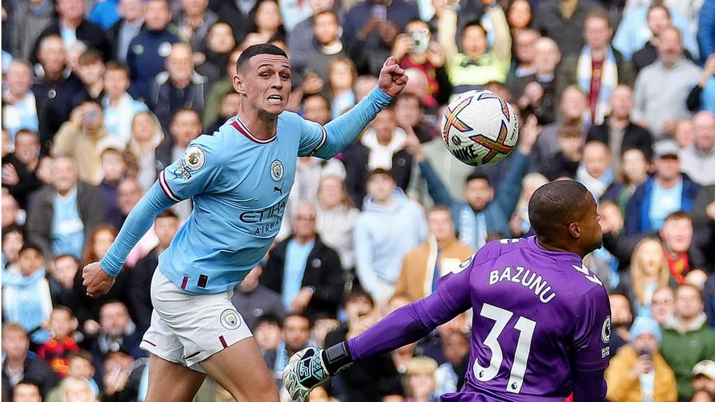 Kevin De Buyne sets record as Manchester City thrash Aribo's Southampton to go top of the league