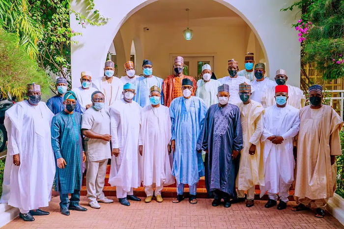 APC Governors and President Buhari
