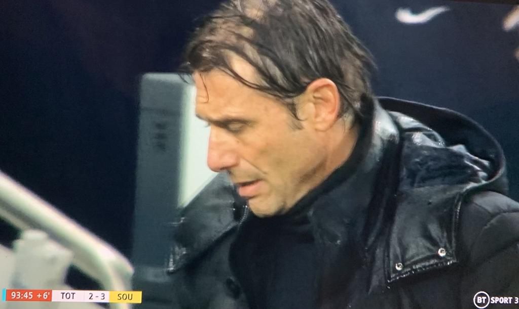 Antonio Conte's time at Spurs has not been going very well