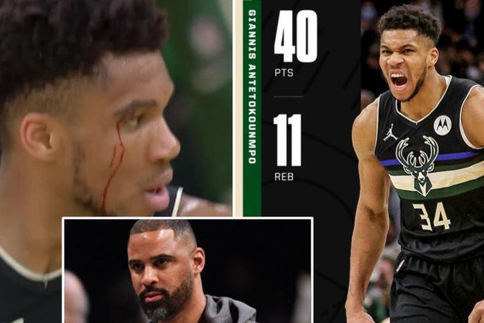 Giannis Antetokounmpo powered the Milwaukee Bucks to a win over Ime Udoka's Boston Celtics in Game 5