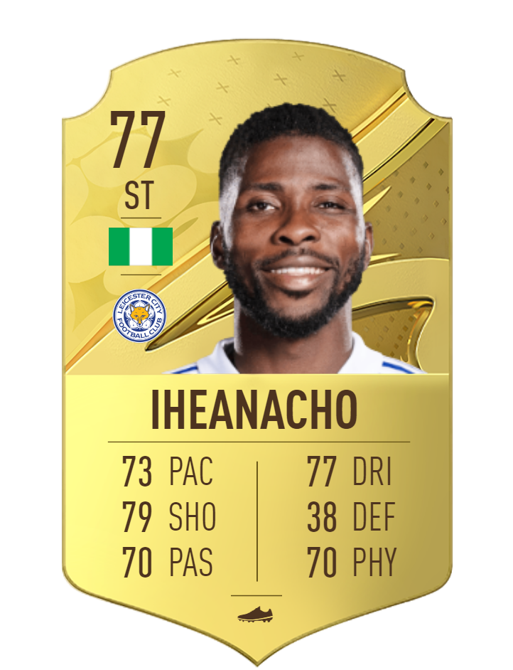 Kelechi Iheanacho FIFA 23 OVR