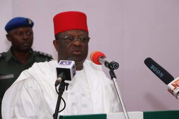 Governor, Dave Umahi.