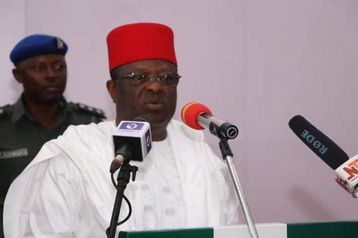Governor, Dave Umahi.