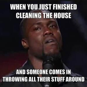 Cleaning is a big deal to some people