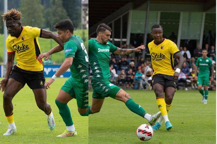 Dele-Bashiru, Kalu shine as Watford held by Panathinaikos in pre-season