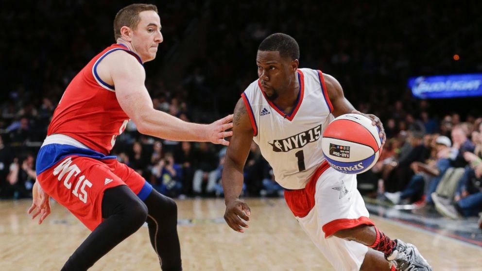Kevin Hart is better at basketball than you think