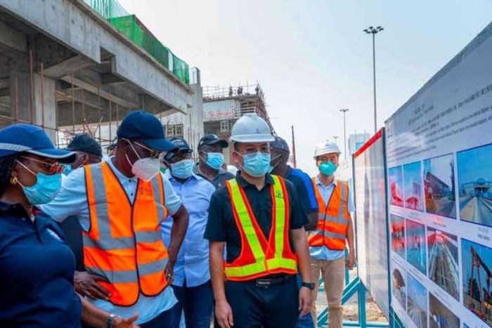 Sanwo-olu inspects project