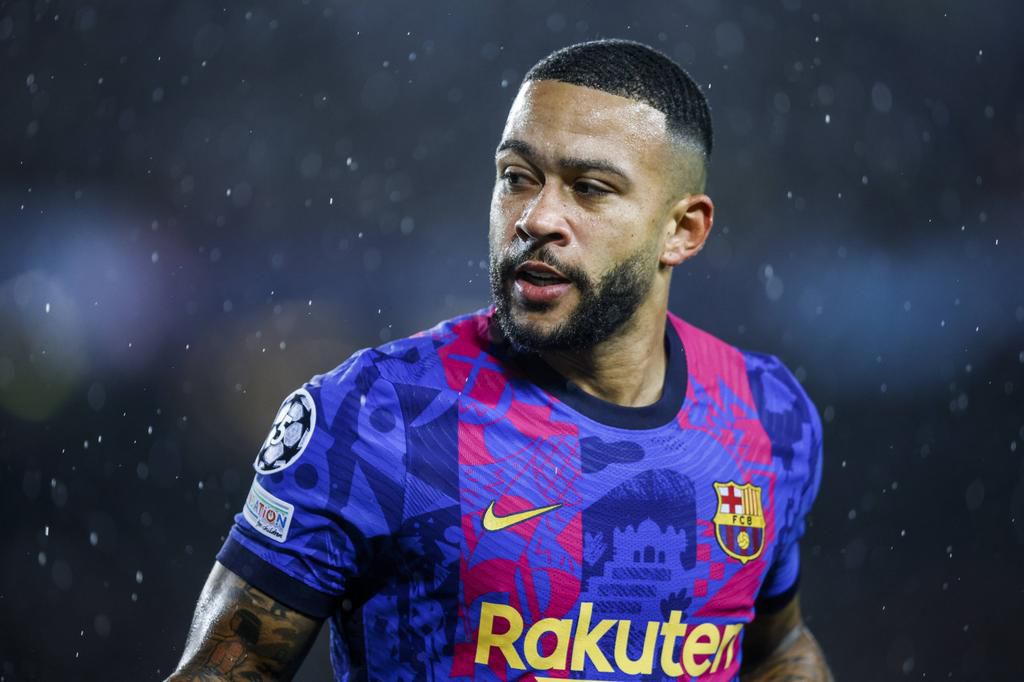 Barcelona striker Memphis Depay