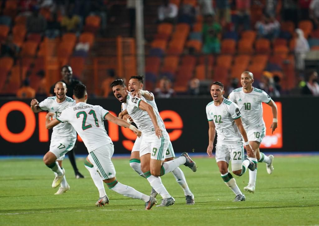 Baghdad Bounedjah's first-half goal broke Senegalese hearts in 2019. (IMAGO / ZUMA Wire)