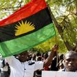 IPOB members flying a Biafran flag (Sahara Reporters)