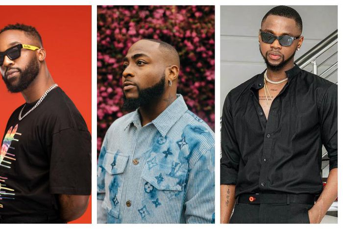 Iyanya, Davido, Kizz Daniel