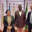 L-R: European Union (EU) Ambassador to Nigeria Isopi, Minister of State Petroleum Resources Chief Timipre Sylva and Deputy Director General EU Energy Platform Tax Force Matthew Baldwin during a courtesy visit to Sylva, on Friday