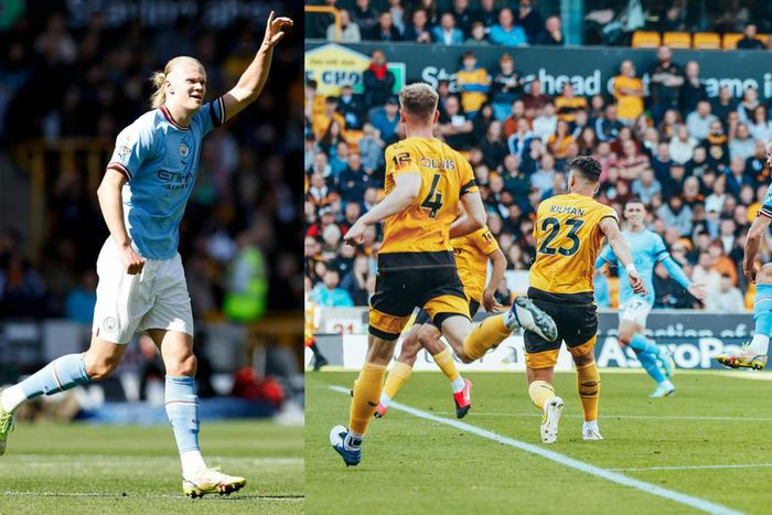 Reactions to Haaland as Manchester City beat Wolves 3-0 to go top of the table