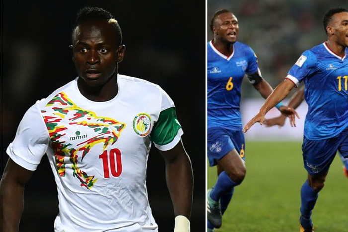 Sadio Mane and Garry Rodrigues