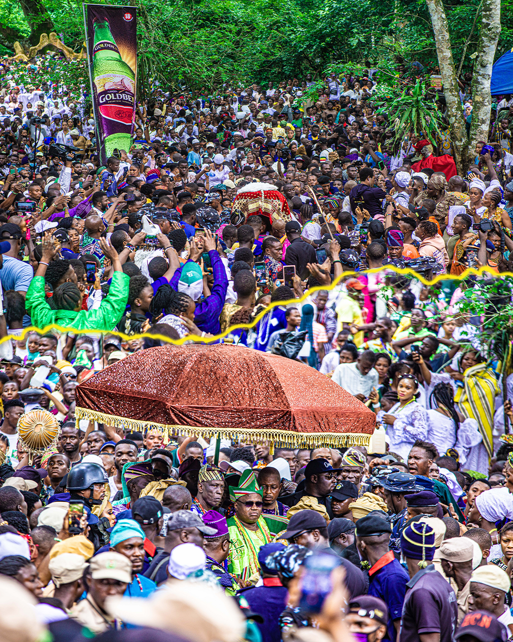 Osun Osogbo Festival 2022: Goldberg reinforces love for Yoruba tradition