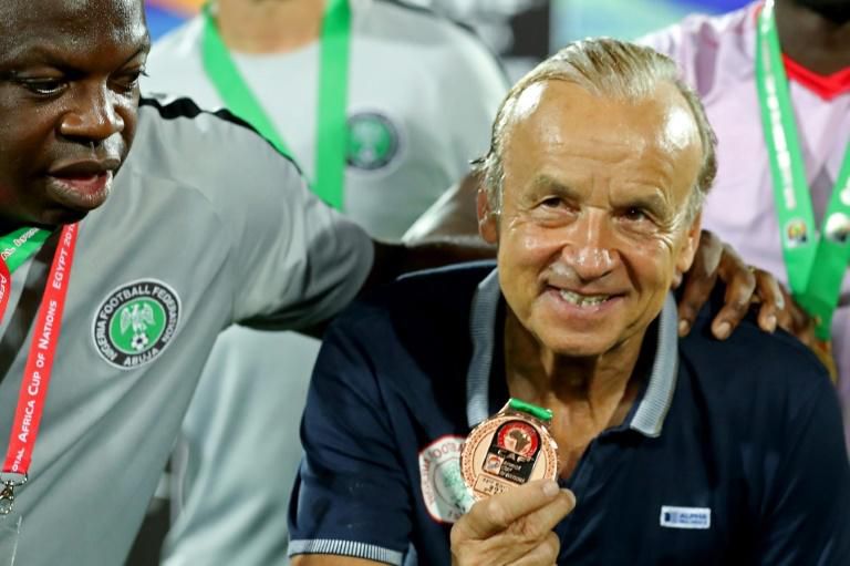 Nigeria coach Gernot Rohr