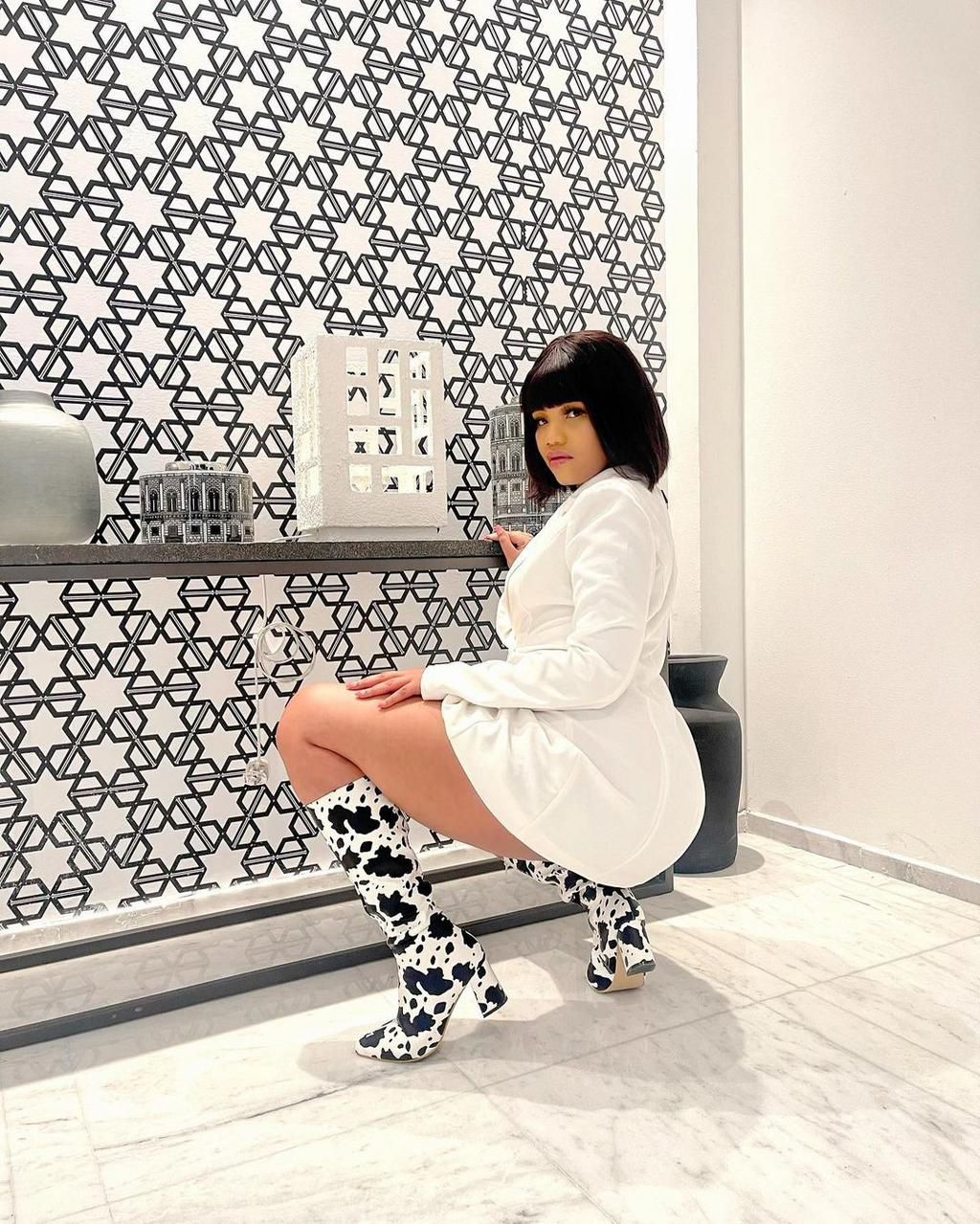 Natukunda Precious the lady reportedly behind Liquorose and Emmanuel's split [Instagram/ShawtyPrecious]