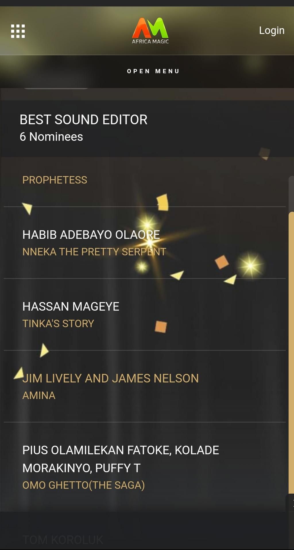 AMVCA website