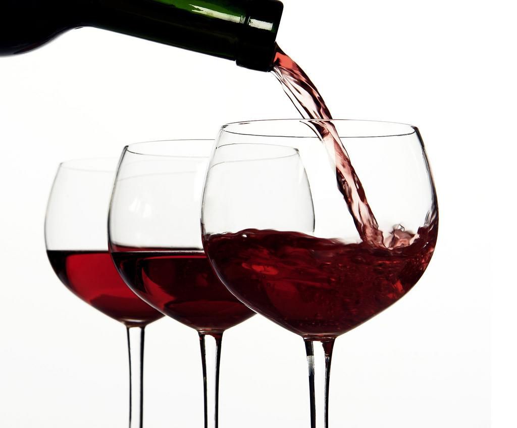 Glasses for red wines are short and wide with a balloon/bowl-like shape
