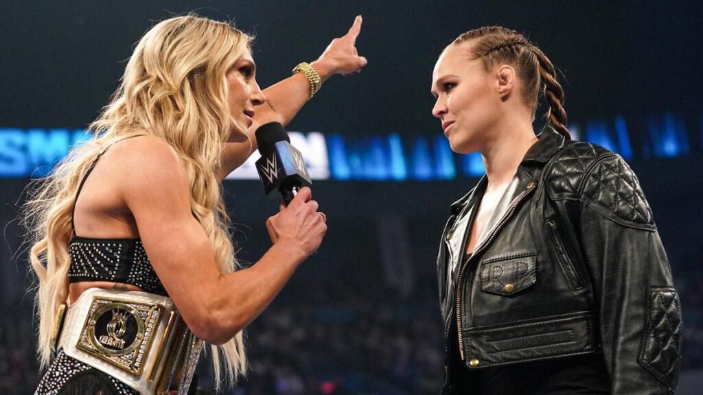 Ronda Rousey will face Charlotte Flair at Wrestlemania 38