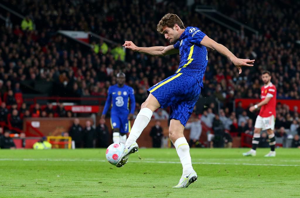 Marcos Alonso opened the scoring on the 60th minute