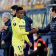 Samuel Chukwueze and Villarreal coach Unai Emery
