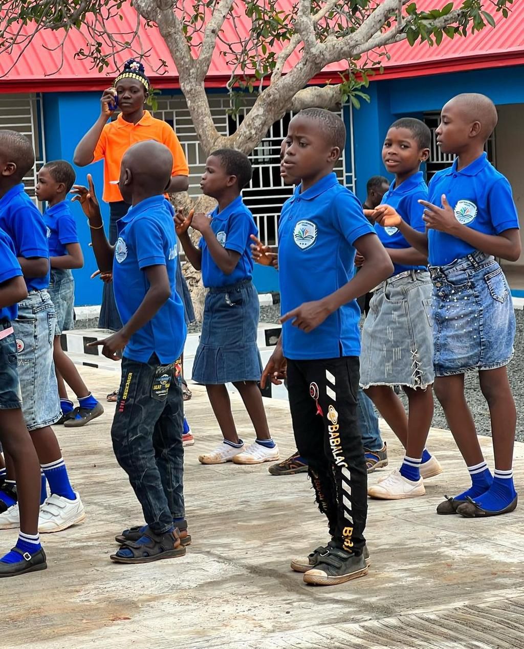 Pupils of Central School,Obioma in Udi Local Council of Enugu State