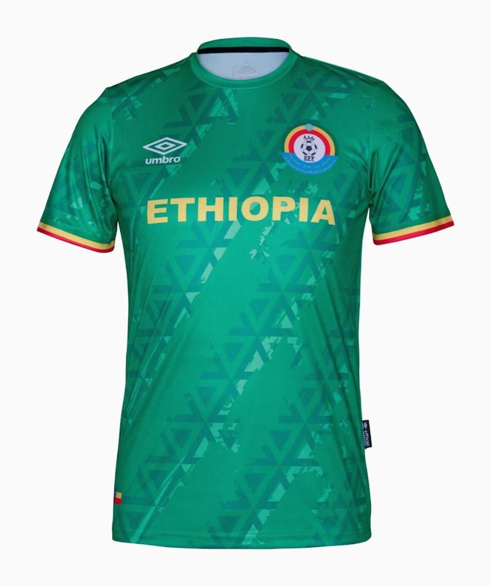 Ethiopia Umbro AFCON home kit