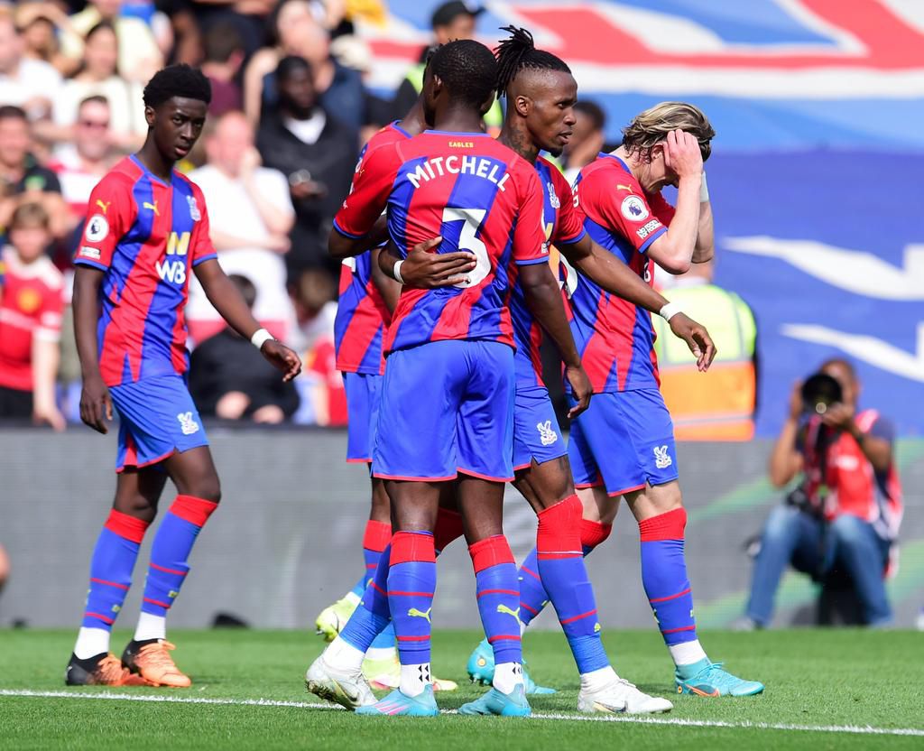 Crystal Palace defeated Manchester United at Selhurst Park for the first time ever.
