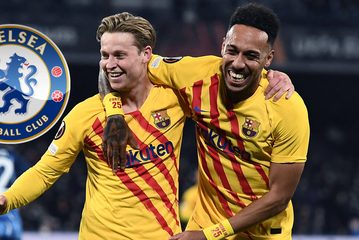 Chelsea have been reportedly offered a chance to sign Aubameyang, De Jong and Depay from Barcelona this summer