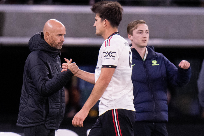 Erik Ten Hag has continued to drum support for Harry Maguire