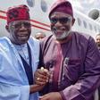 APC National Leader, Asiwaju Bola Ahmed Tinubu and Ondo state Governor, Rotimi Akeredolu. [Vanguard]