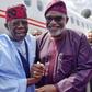 APC National Leader, Asiwaju Bola Ahmed Tinubu and Ondo state Governor, Rotimi Akeredolu. [Vanguard]