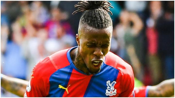 Wilfried Zaha scored 14 goals in the Premier League.