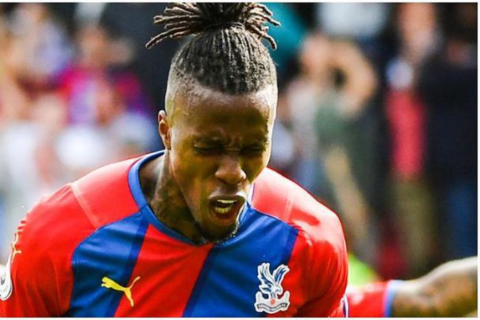 Wilfried Zaha scored 14 goals in the Premier League.