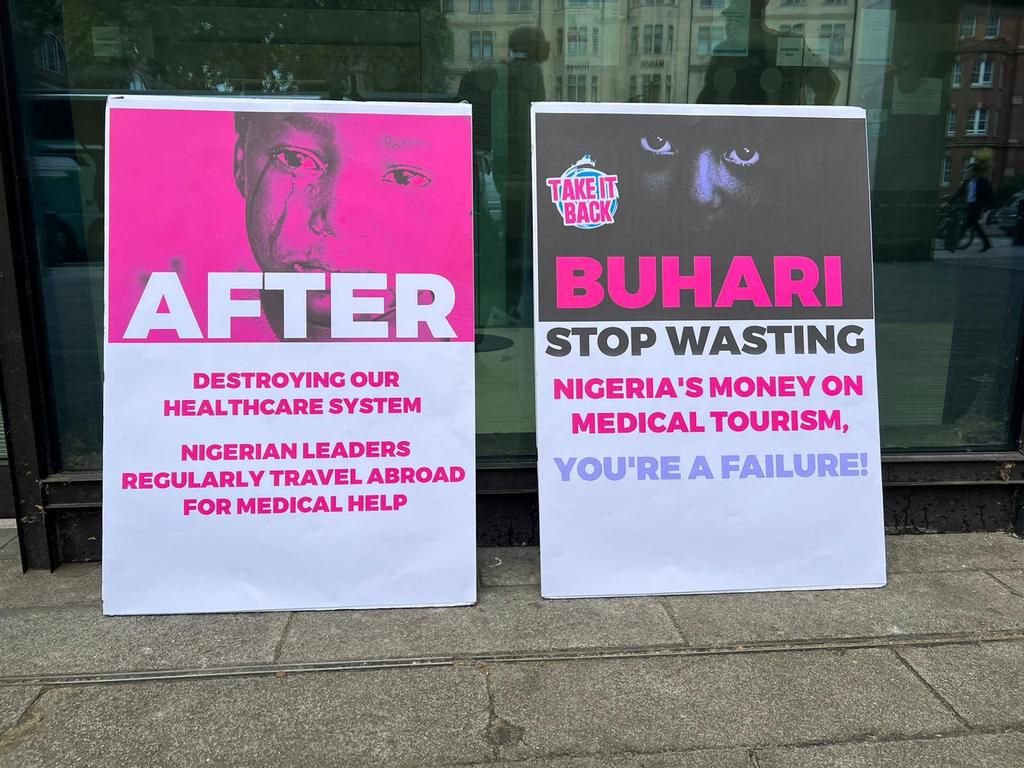 Protest at Ekweremadu's trial