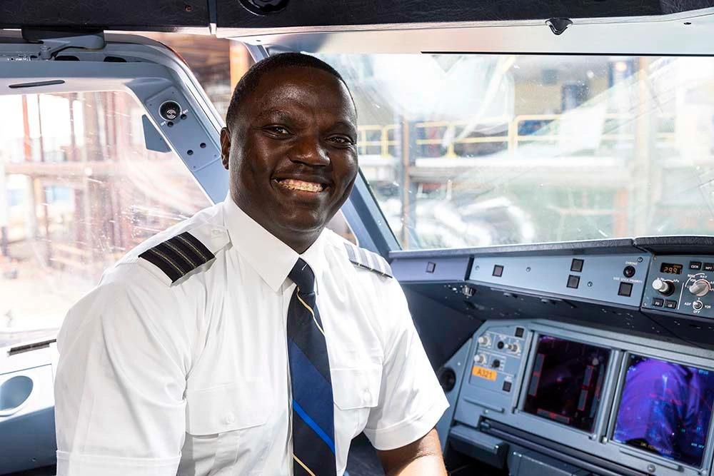 Alaska Airlines First Officer Alan