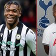 Destiny Udogie set to join Tottenham from Udinese