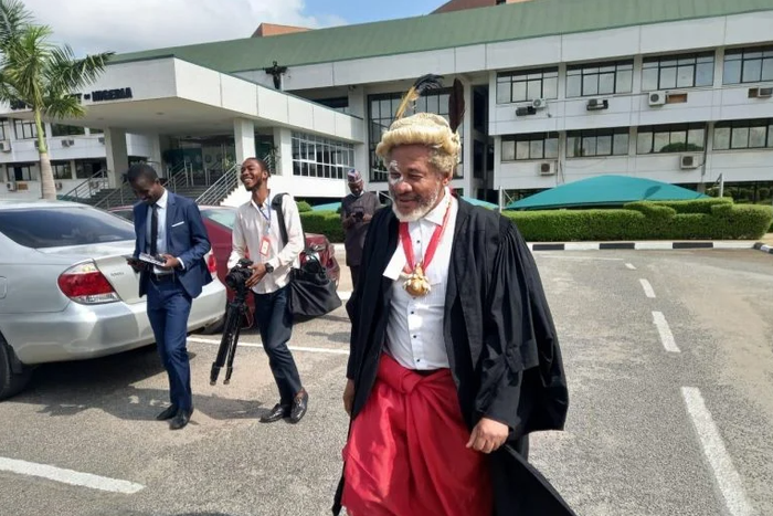 Human rights lawyer, Malcolm Omoirhobo. [Twitter:@Florence_Esq]