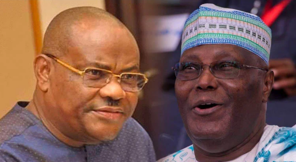 Alhaji Atiku Abubakar and Nyesom Wike. [DailyPost]