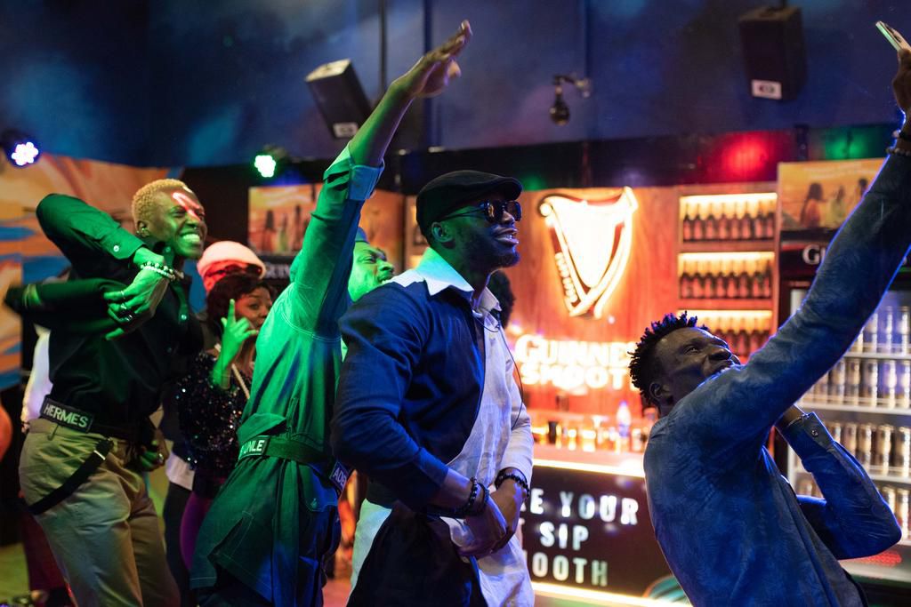 BBNaija Season 7 housemates explore retro style at Guinness Smooth Party