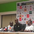Otto Addo during the press conference on Monday night.
