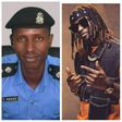 Delta state police spokesperson Edafe Bright and Nigerian music star Paul Okoye [Instagram/BrightEdafe] [Instagram/KingRudy]