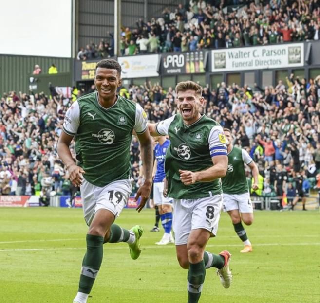 Match winner, Morgan Whittaker wheels away.