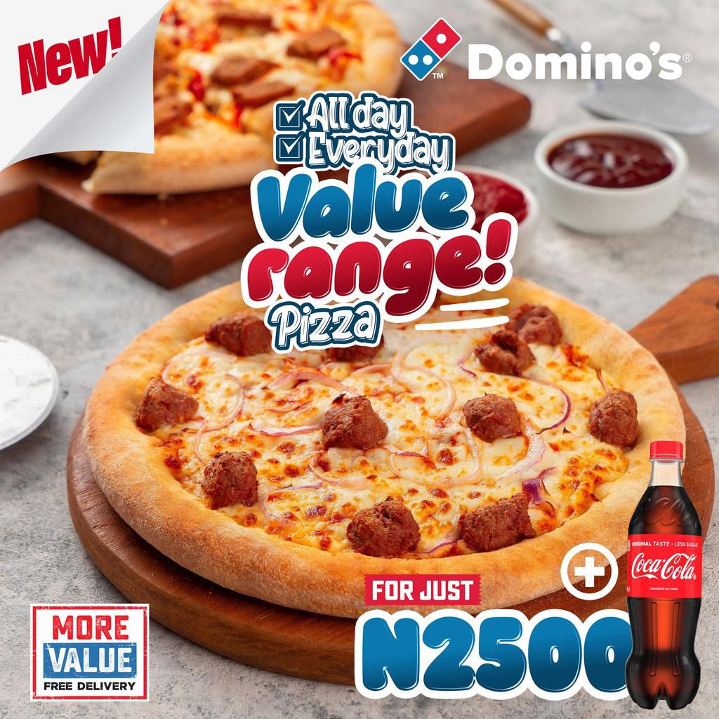 Double cheesy chills with the Domino’s Pizza