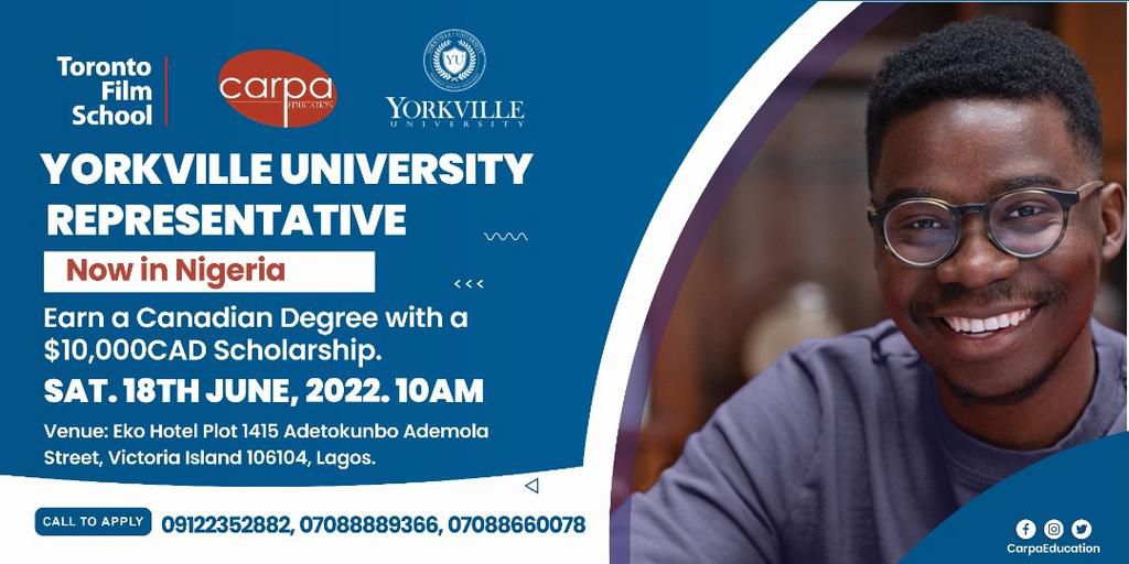 Canada’s Toronto Film School, Yorkville University comes to Nigeria
