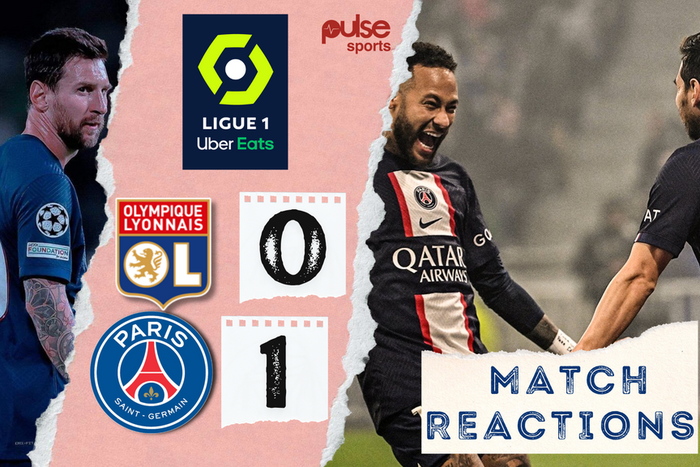 Social media reactions after PSG defeated Lyon in Ligue 1 on Sunday
