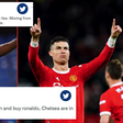Social media reactions as fans compare Ronaldo to Lukaku amid Chelsea transfer links