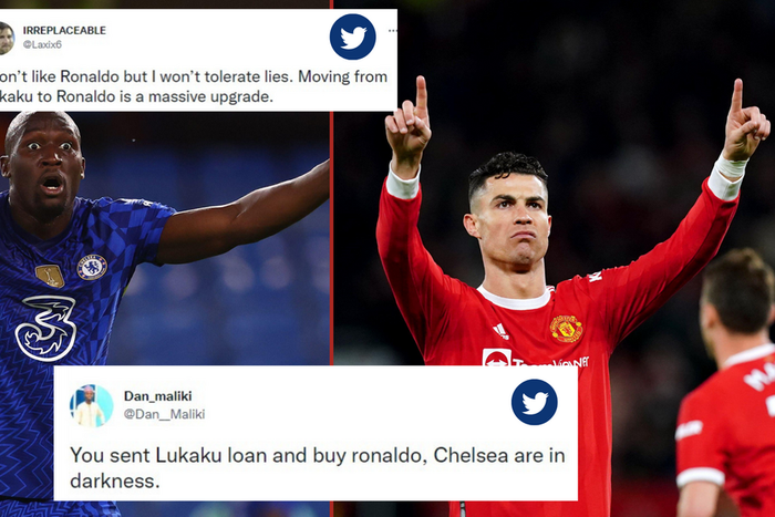 Social media reactions as fans compare Ronaldo to Lukaku amid Chelsea transfer links